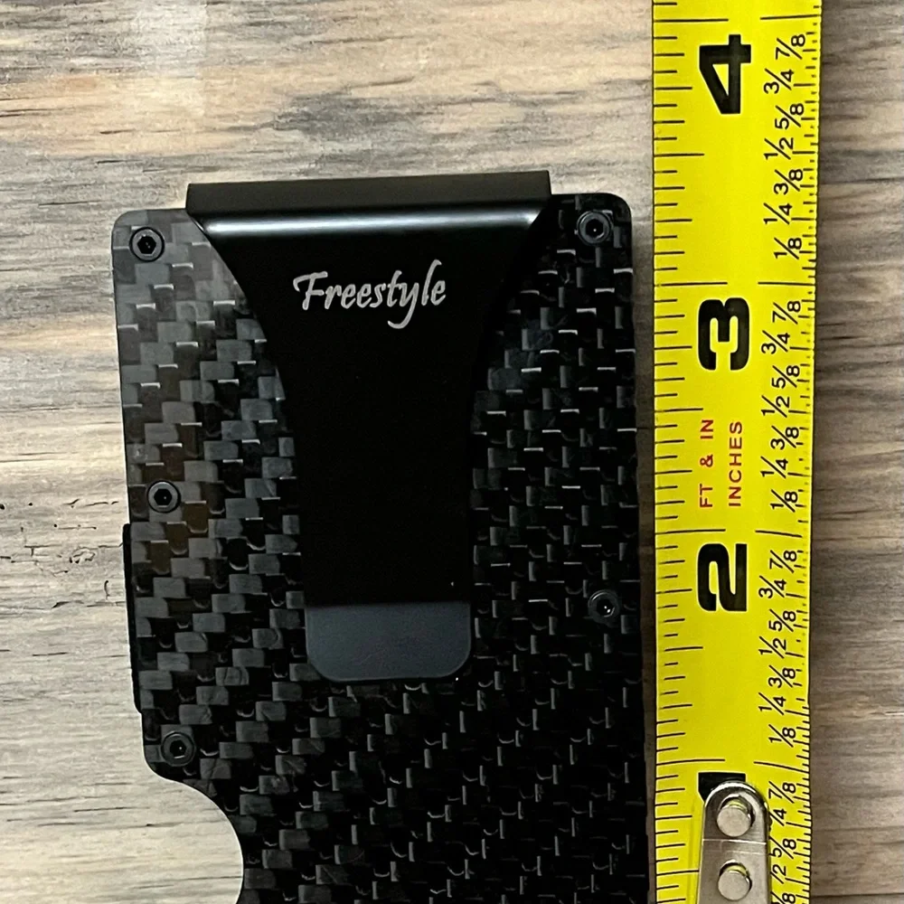 Freestyle Carbon Fiber Money Clip